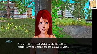 Chatting about my new family episode 142 with anime characters.