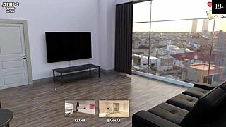 What's the complete gameplay like with my cute roommate?