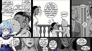 i'm enjoying girls night out 9 with futanari anime hentai