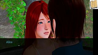 Chatting about my new family episode 142 with anime characters.