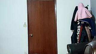 Colombian girl, masturbate wildly after that amazing party!