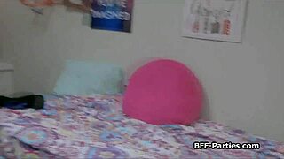 Exciting shift from beer pong to teen orgy