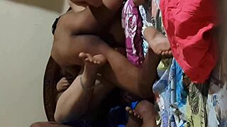 desi wife and husband get into some wild fucking and cuckolding action