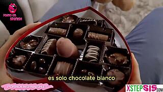 el regalo de san valentín para mi hermanastra es un blowjob increíble 😍