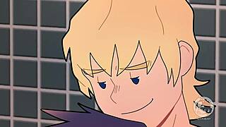 huge cocks in gym showers scene