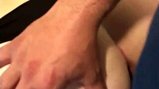 Spitroasting hotwife with surprise anal from friend