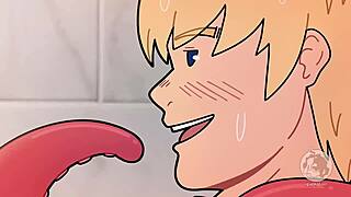 huge cocks in gym showers scene