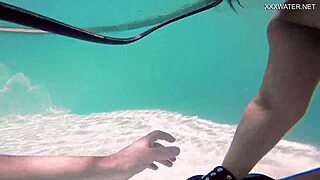 Brita Piskova Masturbates Underwater In The Swimming Pool