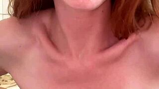 Как слаба Лейси Ленън поема твърдо чукане в банята?