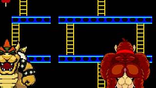 bowser koopa and donkey kong fuck mario bareback in furry cartoon