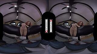 black widow cosplay riding your cock 😍