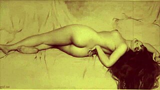 Check out this vintage erotic comic drawing.