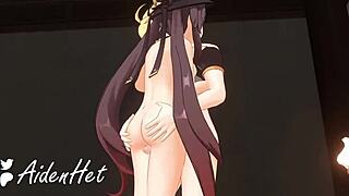 Teen 18+ hentai babe takes 3D cum creampie hard!