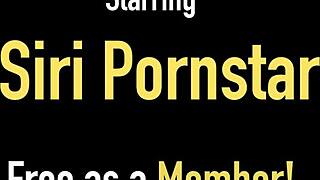 Julia Ann gets Siri’s natural tits to squirt hard!