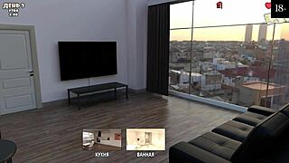 What's the complete gameplay like with my cute roommate?