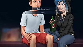 I am playin' this anime hentai game, it's so fun and excitin'