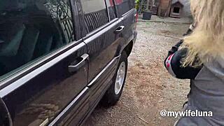 Luna Green Hunts Chestnuts and Finds Big Cock for Ass