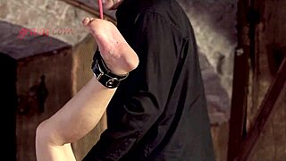 blonde shy milf tasting the sole