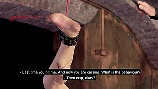 blonde shy milf tasting the sole