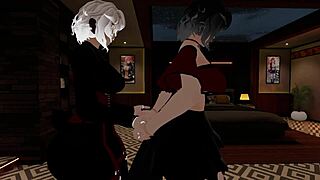 Fake police officer gets his dick sucked by a femboy at work