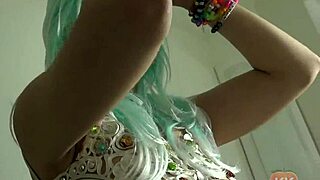 gamer pawg's big ass gets drenched in sticky cum