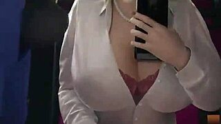 she have big tits