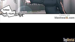 Ebony Babe Does SEXERCISE Workout CFNM In Anime Hentai Style