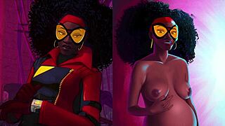 만화 오리지널 vs 누드 비교 v2 😊