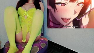 Her friend's huge breasts are irresistible in this wild cartoon hentai adventure.