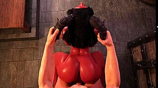 Fantasy fuck in 3d cartoon game with anime hentai sex 😈