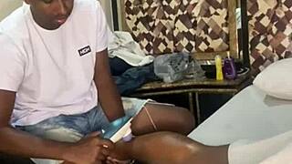 swing house in rio massage couple 😊