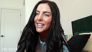 Petite stepsis Theodora Day guides tight anal play