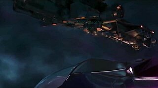 d va embarks on a space adventure for a mission with 3d anime hentai elements.