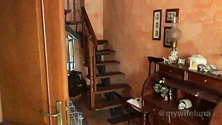 Luna Green Hunts Chestnuts and Finds Big Cock for Ass