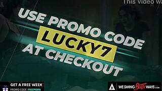 Wives muff dive and assfuck in bisexual orgy