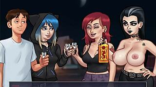 Summertime saga episode 115 features small tits adventure