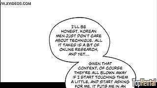 Ebony Babe Does SEXERCISE Workout CFNM In Anime Hentai Style