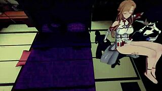 hey, sword art online has some crazy foot fetish action