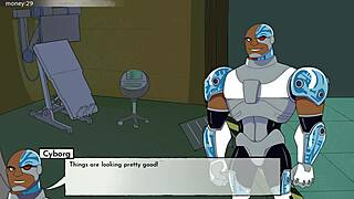 18titans part 21 enjoying blackfire in anime game