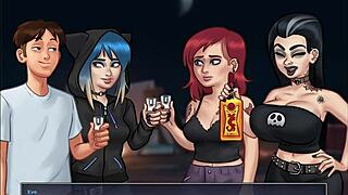 Summertime saga episode 115 features small tits adventure