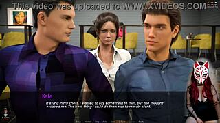 Athletic brunette in public cosplay costume