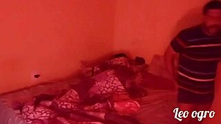 stepfather sneaks into young 18+ myllena rios’ room at night 😱