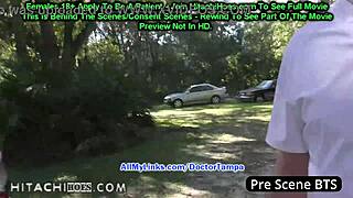 Rina Arem masturbates in back seat of Stacy Shepard's car at Hitachihoes.com