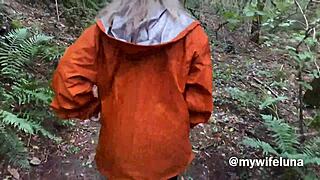 Luna Green Hunts Chestnuts and Finds Big Cock for Ass