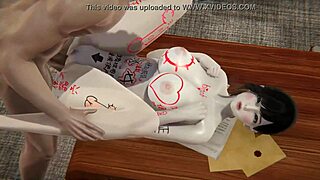 Another horny babe in the hentai creampie scene