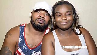 Newbie Chocolate Cinnamon's stripper lust with BBC