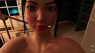 I love how cute amy looks eating my cum at the party game