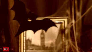 Skye Young Gets Analyzed by Her Dude on Halloween Night