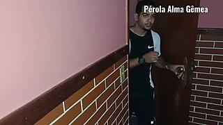 Almost Caught By Husband Giving To Neighbor In Ebony Teen Orgasm With Big Cock Oral Interracial