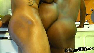 Horny Husband Fucks Wife Anal In Kitchen POV